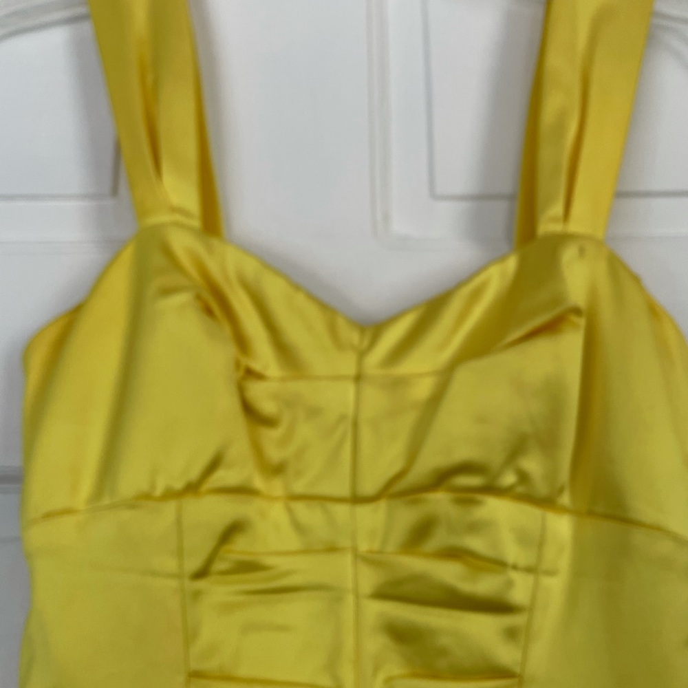 Caché size 2 yellow spring dress - Picture 7 of 13